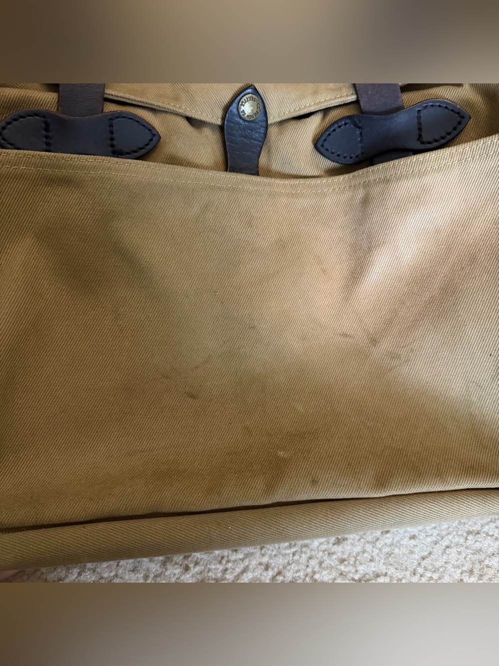 Filson Rugged Twill Computer Bag Briefcase - Picture 4 of 12